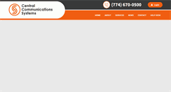 Desktop Screenshot of central-inc.com